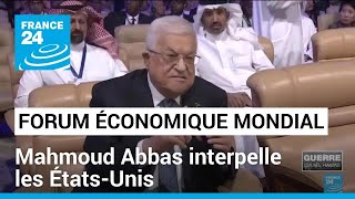 Mahmoud Abbas : les États-Unis sont le seul pays à pouvoir empêcher un \\