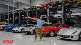 INSIDE LOOK into a Car Storage Facility - Collectors Car Corral | MotorWeek Over the Edge