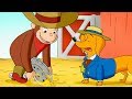 Curious george go west young monkey kids cartoon kids moviess for kids