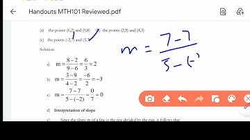 MTH101 Lec 4  ||Slop Method|| mth101 short lecturer|| vu mth|| vu math101|| virtual University||