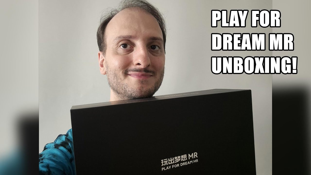 Play For Dream MR Unboxing: Let's see the packaging of one of the