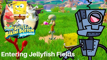 SpongeBob Battle for Bikini Bottom Rehydrated: Part 3 - Entering Jellyfish Fields