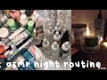 asmr night routines
