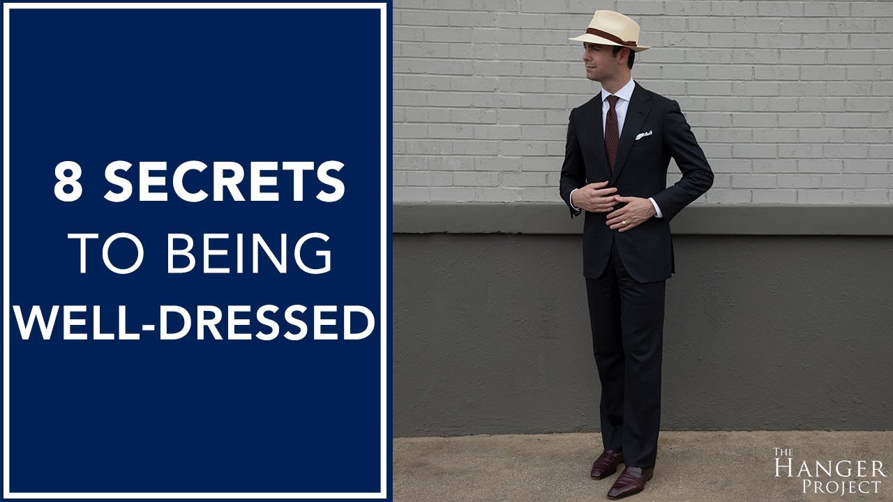 ⁣8 Secrets To Being Well Dressed - How To Look Like A Gentleman | Kirby Allison