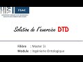 Solution exercice dtd