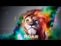 Epic rock  roar by lion