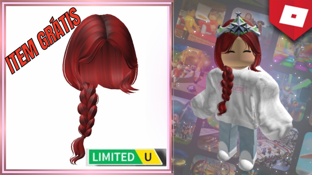 Cabelo vermelho - Roblox