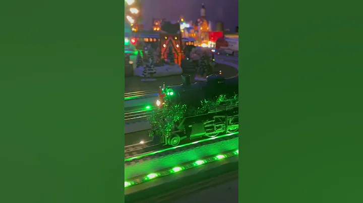 Lionel Christmas train layout #2022 #christmas #lioneltrains