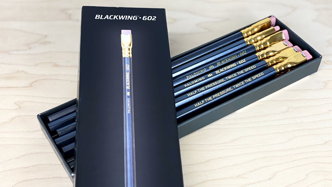 Are These 25 Pencils Worth It Palomino Blackwing 602 Review Youtube 