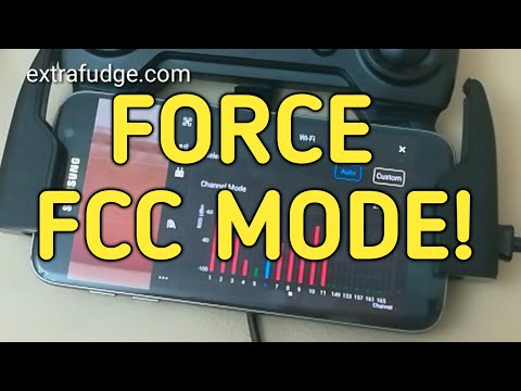 fcc mode mavic air