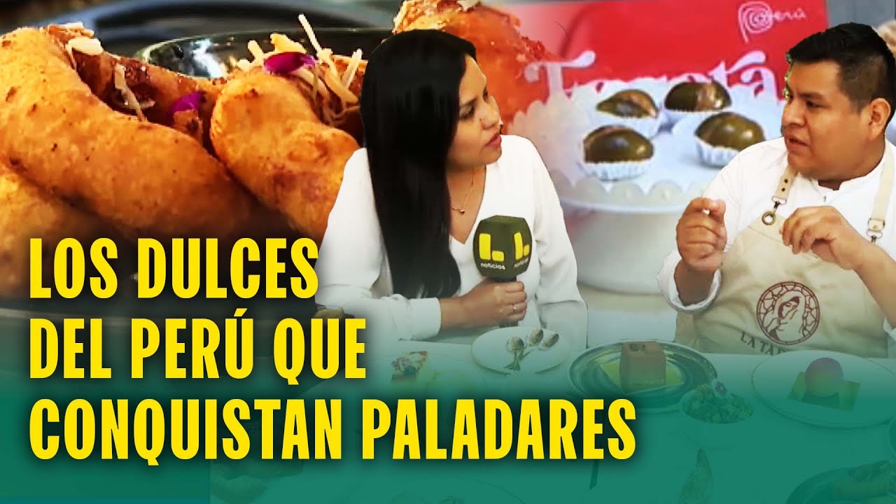 Un homenaje a los dulces peruanos de antaño: 