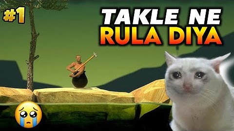 PLAYING GETTING OVER IT - FIRST TIME 😭