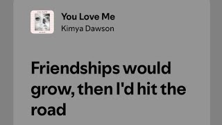 You Love Me - Kimya Dawson lyrics ( @lullisongs )