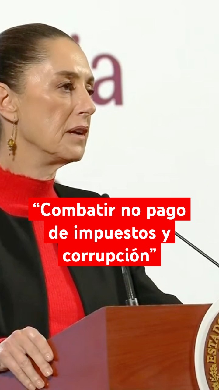 Sheinbaum no elimina la posibilidad de establecer una reforma fiscal #shorts