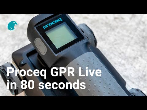 Сканер бетона Proceq GP8000, видео 1