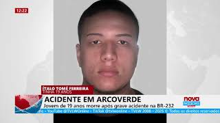 Íciasinterior Acidente Em Arcoverde Jovem De 19 Anos Morre Após Grave Acidente Na Br-232
