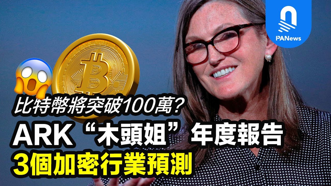 2030比特幣將突破100萬美元？Cathie Wood 木頭姐年度報告，三個你不能錯過的加密行業內容！