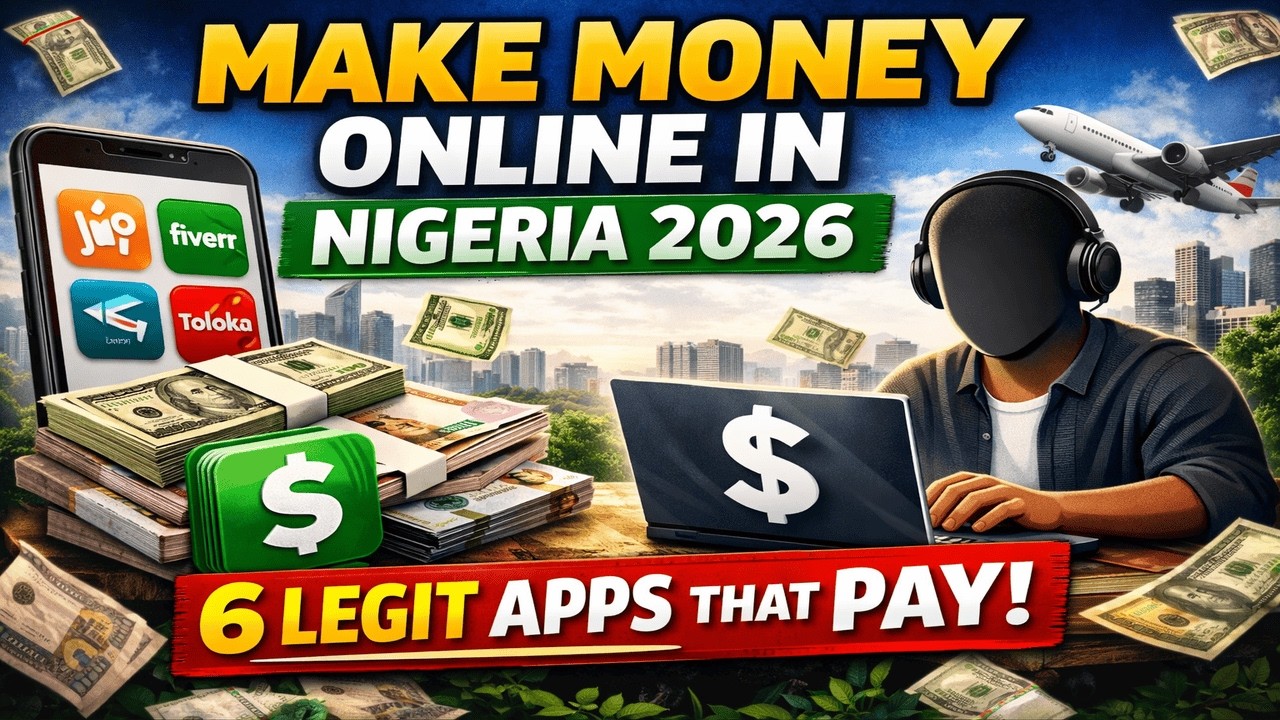 rewrite this title Make MONEY ONLINE in Nigeria 2026: 6 Legit Apps That Actually Pay (No Scam) rewrite this title Make MONEY ONLINE in Nigeria 2026: 6 Legit Apps That Actually Pay (No Scam)