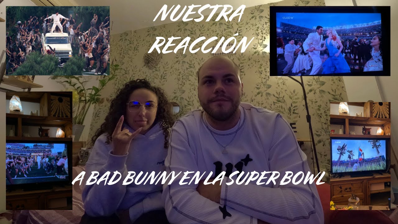 Nuestra reacción al show de Bad Bunny en la Super Bowl!!! 🐰🔥🏈