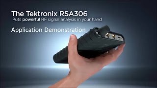 Viewing WLAN signals with the Tektronix RSA306 and SignalVu-PC