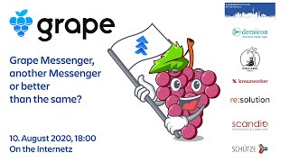 Robert Panholzer, Felix Häusler; Grape: Grape Messenger, another Messenger or better than the same? screenshot 4