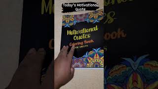 Motivational Quotes Coloring Book for Adults