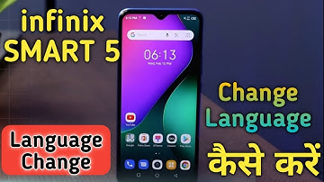 How To Change Language in infinix SMART 5, Language change Keise Kare in infinix SMART 5, Language