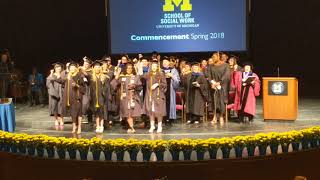 UM SSW 2018 Spring Commencement Fight Song