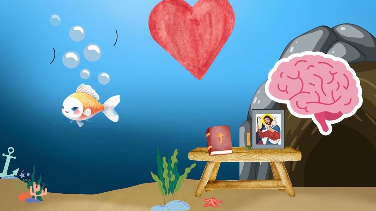 What is the Bible? - Bible Study with Fred the Fish Orthodox Christian Cartoon