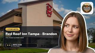 Red Roof Inn Tampa - Brandon - This Hotel Is Underrated | Tampa (FL), United States🛏️