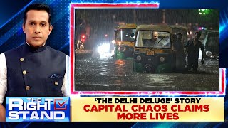 Delhi Rains | Heavy Waterlogging In Delhi, Traffic Jams, More Rain Likely | Red Alert | News18