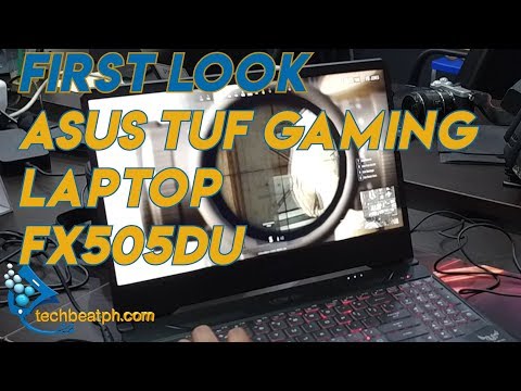 ASUS TUF Gaming Laptop FX505DU First look
