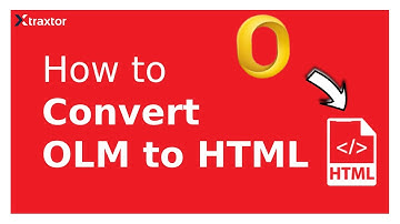 How to Convert OLM to HTML Format | Open OLM Emails in Web Browser |