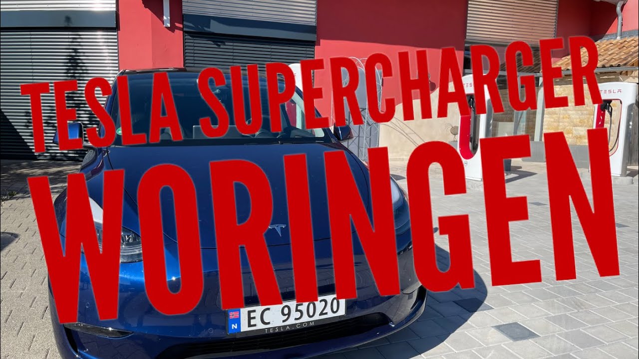 @tesla Supercharger Woringen, Germany / Deutschland / Tyskland