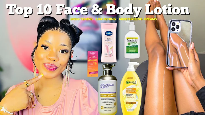 10 BEST BRIGHTENING & LIGHTENING LOTIONS FOR GLOWING SKIN IN 2025! ✨Face & Body (That Actually Work)