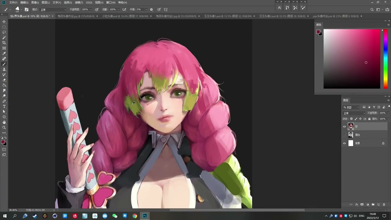 Make revisions to students' drawing assignments ---- By Vergilhoo