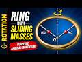 CONSERVE ANGULAR MOMENTUM | MOVING MASSES ?  IIT JEE II ADVANCE PHYSICS II IIT JEE MAIN