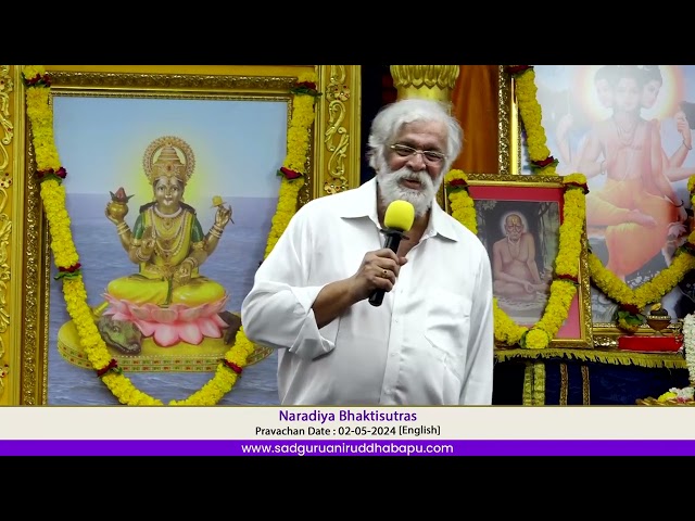 Smaran isn’t just remembering but Remembrance | Narad Bhaktisutra Pravachan | Sadguru Aniruddha Bapu class=