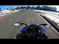 One of the Last Winter Ride - Yamaha R6 - 2k 60fps #GoProHERO9