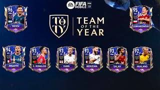 ФАРМИМ ОЧКИ АБОНЕМЕНТА TOTY , АПАЕМ СОСТАВ В FIFA MOBILE!!!