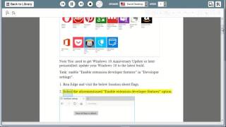 How to slideload 3rd-party extensions on Microsoft Edge