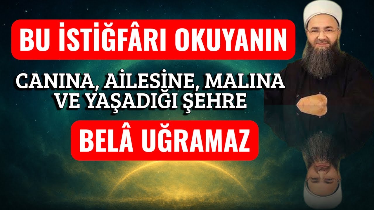 💥📿🤲 BELÂLARDAN KURTARAN İSTİĞFÂR | Cübbeli Ahmet Hoca 🤲📿💥
