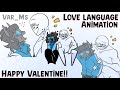 Love language  animation  happy valentine 