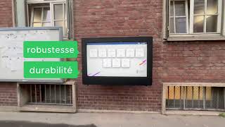 ECRAN EXTERIEUR Tactile