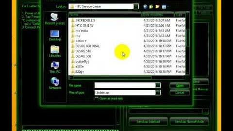 desire 516h Stuck On logo Solved