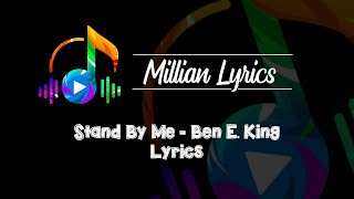 Stand By Me - Ben E. King (Cover & Lyrics) Resimi