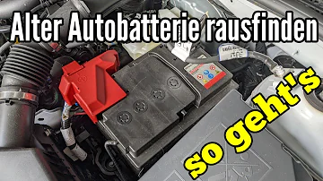 Haben Batterien ein Herstellungsdatum?