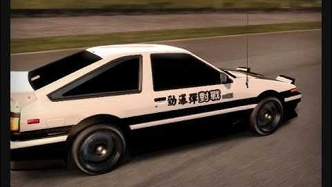 NFS Shift AE86 Initial D Paint!