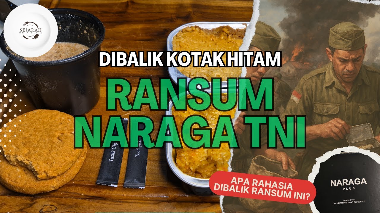 Kalau Perang Pecah Besok, Inilah Makanan Tentara Kita || Sejarah Ransum Dunia