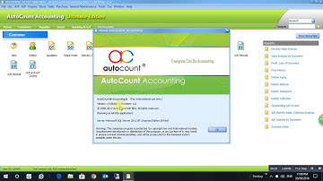 AutoCount - Configure SST - English Version